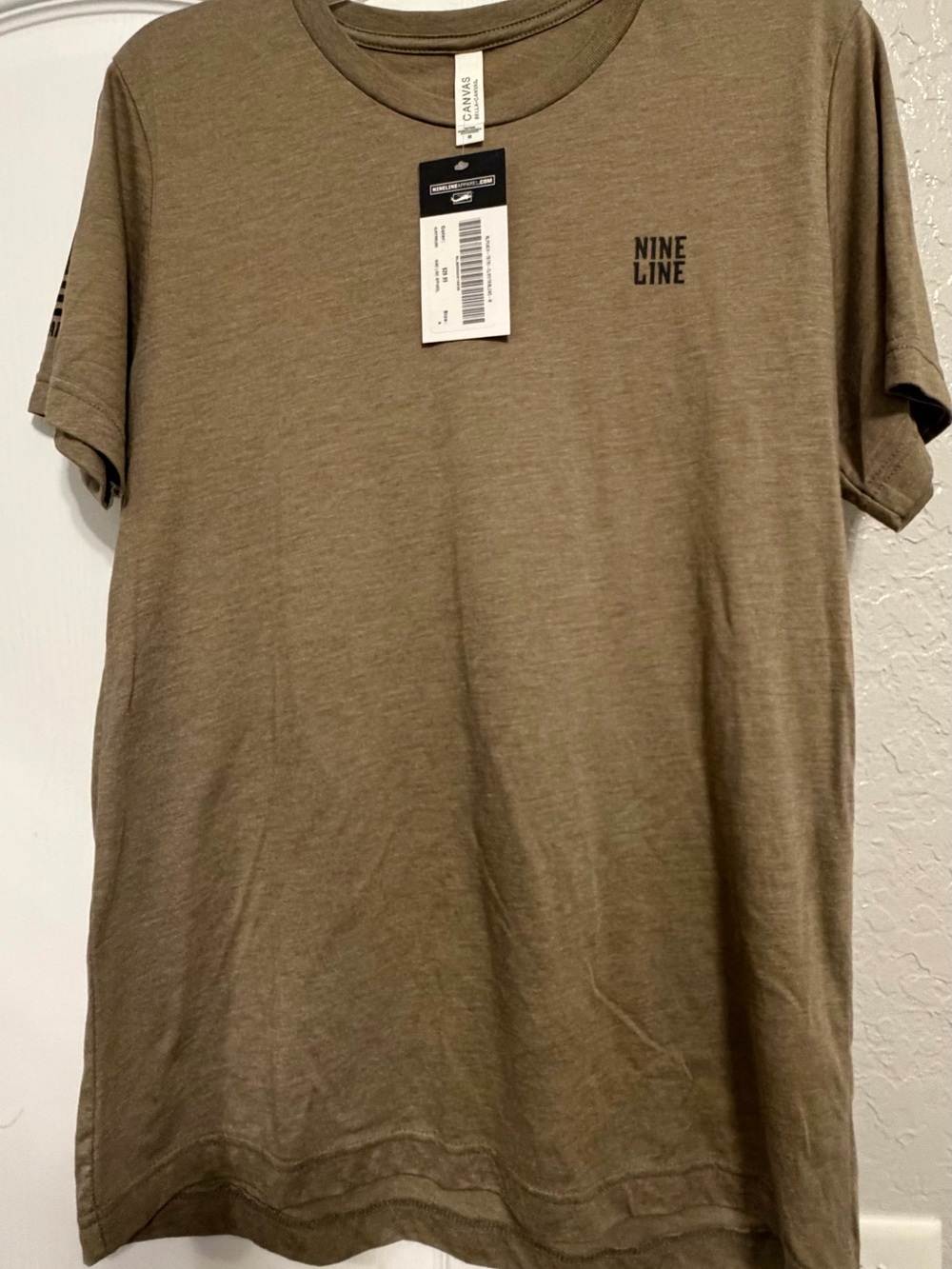 Nine Line Men's Short Sleeve Crew Tee in Olive Drab